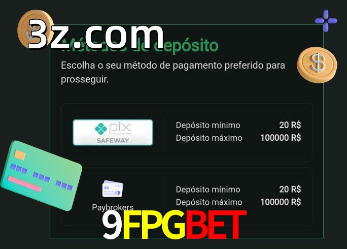 O cassino 9FPGBETbet oferece uma grande variedade de métodos de pagamento