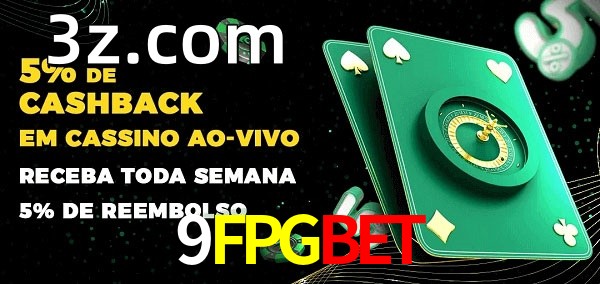 Promoções do cassino ao Vivo 9FPGBET